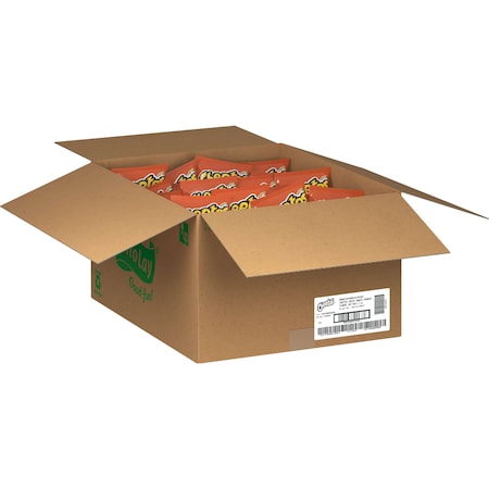 Cheetos Crunchy Cheese Flavored Snacks Flamin Hot 2 oz. Plastic Bag, PK64 44368